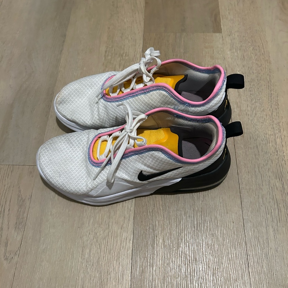 Nike Women's Athletic Shoes - White and Yellow